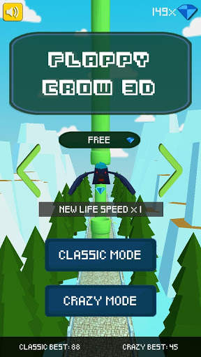Flappy Crow 3D screenshot 8