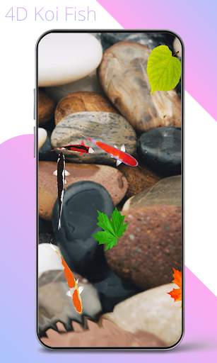 4D Koi Fish Live Wallpaper screenshot 3