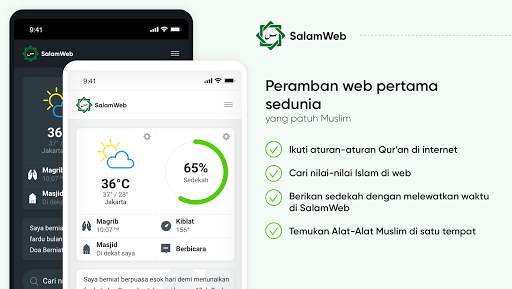 SalamWeb: Peramban untuk Musli screenshot 1