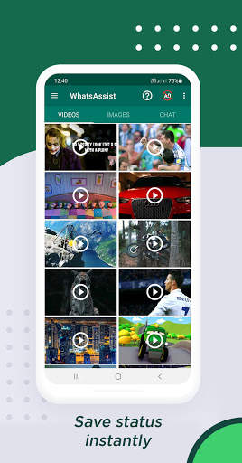 WhatsAssist: Status Saver App 2 تصوير الشاشة