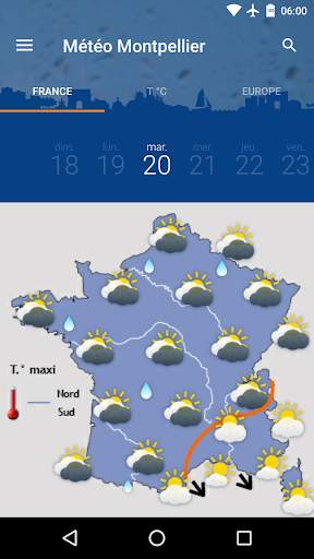 Météo Montpellier скриншот 3