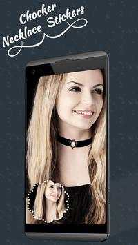 Chocker Necklace Stickers Photo Editor 2 تصوير الشاشة