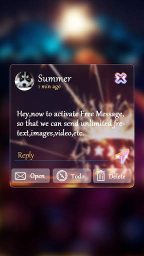 FIREWORK SMS THEME скриншот 4