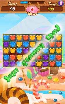 Gummy Bear Crush Match screenshot 2