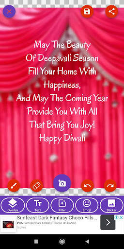 Happy Diwali: Greeting, Photo Frames, GIF, Quotes screenshot 5