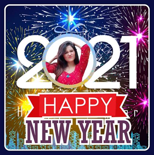 New Year Photo Frame | New Year Photo Editor screenshot 1
