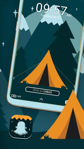 Abstract Tree Hut Launcher Theme screenshot 4