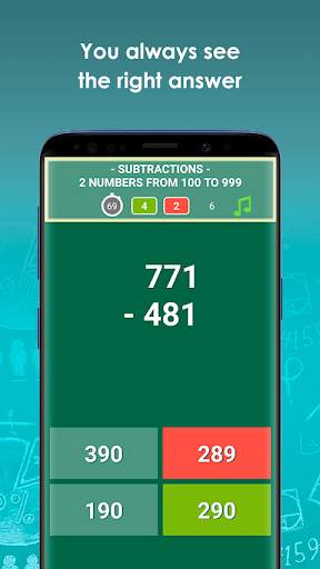 Permainan matematik - kanak-kanak dan orang dewasa screenshot 3