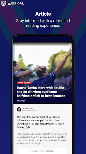 New Zealand Warriors screenshot 2