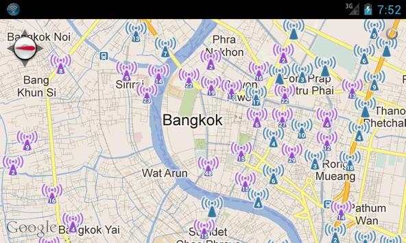 Hotspotting - Free WiFi Map screenshot 7