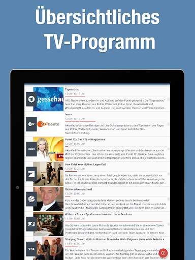 Fernsehen App mit Live TV 17 تصوير الشاشة