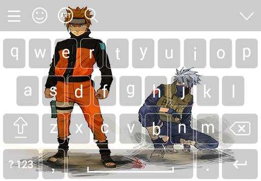Keyboard For Naruto Uzumaki screenshot 1