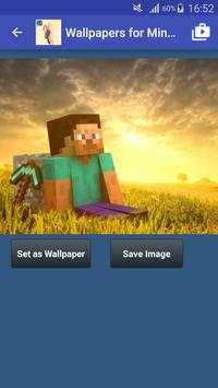 Wallpapers of Minecraft Hd screenshot 3