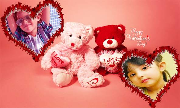 Valentine day Photo frame 2016 screenshot 5