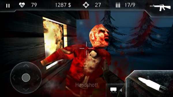 Santa Zombie Shooter screenshot 1