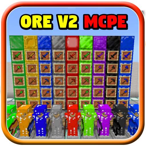 Ore Addon v2 for Minecraft PE 7.7