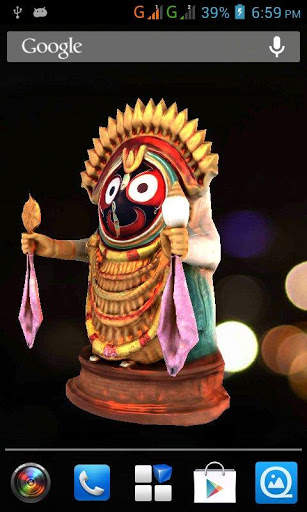 3D Jagannath Live Wallpaper screenshot 2