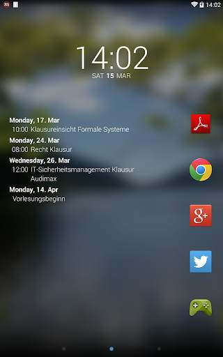 Simple Calendar Widget скриншот 7