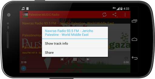 Palestine MUSIC Radio screenshot 8