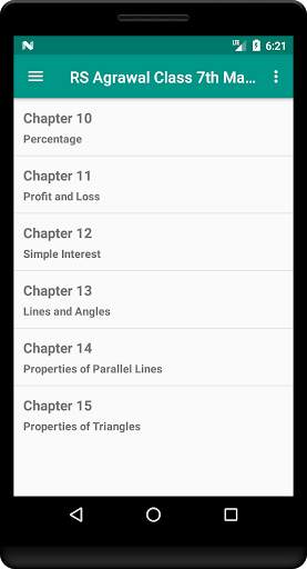 RS Aggarwal Class 7 Maths Solutions [ OFFLINE ] screenshot 3