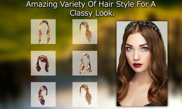 Women Hair Changer (Hair wig) 4 تصوير الشاشة