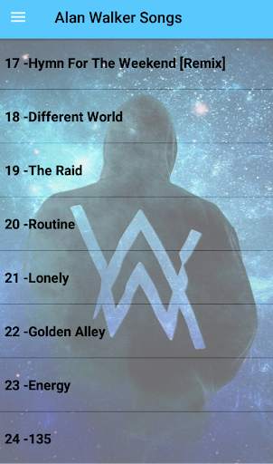 Alan Walker Songs Offline (45 Songs) screenshot 3