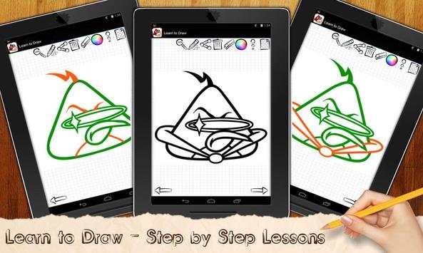 Learn To Draw Angry Birts screenshot 3
