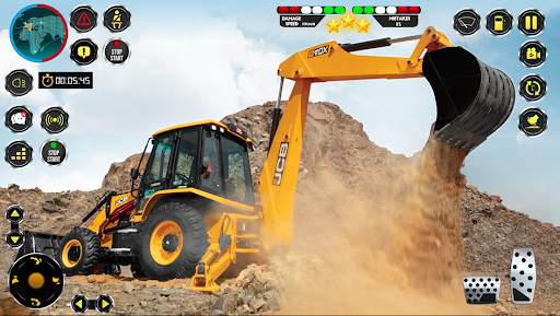 JCB Excavator Construction 3D screenshot 1