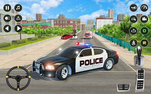 Police Car Driving Cop Car 3D screenshot 1