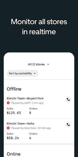 Uber Eats Manager screenshot 5