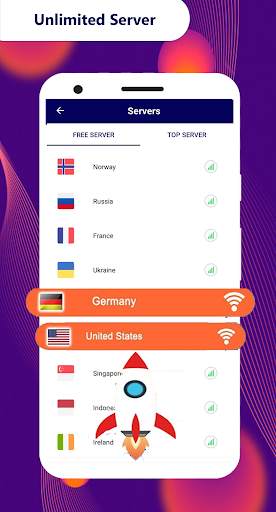 Blue VPN :Superfast VPN screenshot 3