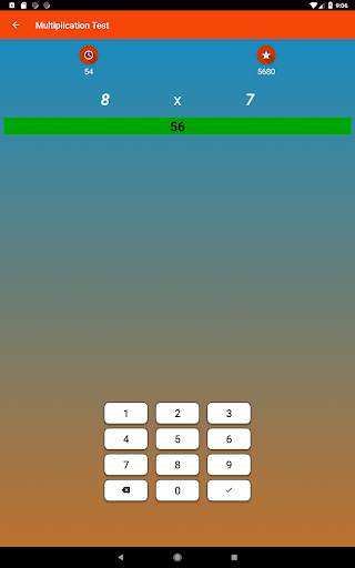 Multiplication Tables Math Game & Four Operations screenshot 9