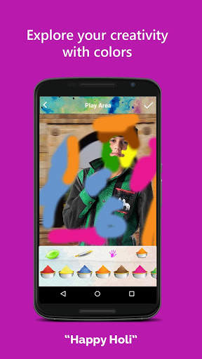 Appy Holi - Color your pics screenshot 4