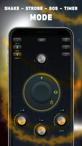 Flashlight LED Torch Light Bright Shake Flashlight screenshot 2