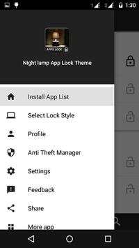 Night lamp App Lock Theme screenshot 7