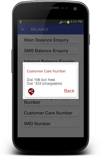 Sim Enquiry Numbers скриншот 3