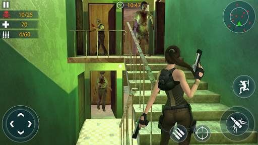 penembakan target serangan zombie screenshot 1