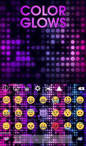 Color Glows Animated Keyboard स्क्रीनशॉट 4