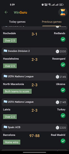 WinGuru Betting Tips screenshot 2
