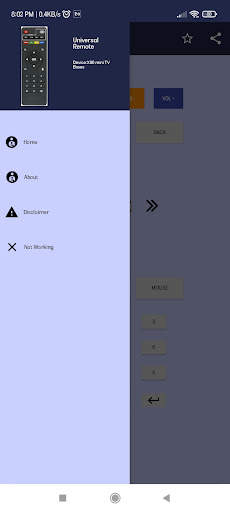 x96 mini android tv box remote स्क्रीनशॉट 1