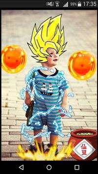 Photo Effects - Saiyan Camera screenshot 4