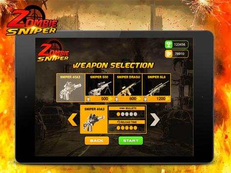Zombie Sniper Shooter screenshot 11