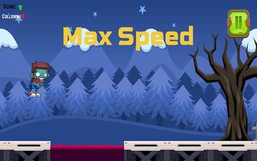 Zombie Land Run - Free Game runner 2D screenshot 2