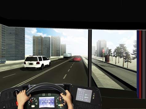 Racing In Bus - Traffic Racer screenshot 8