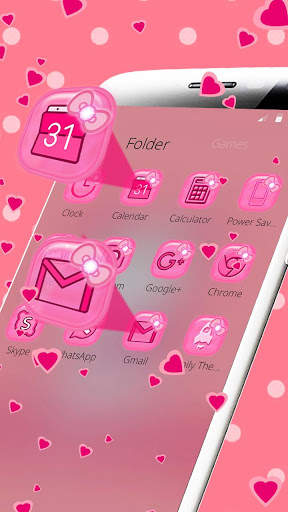 Pink Kitty Cute Theme screenshot 3