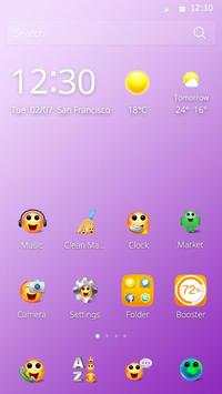 CM  Emoji Emoticons theme screenshot 1