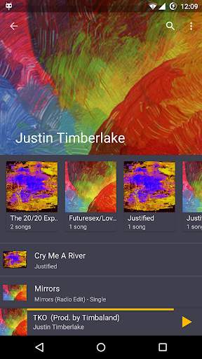Timber Music Player screenshot 6