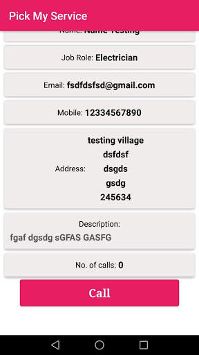 PICK MY SERVICE screenshot 4