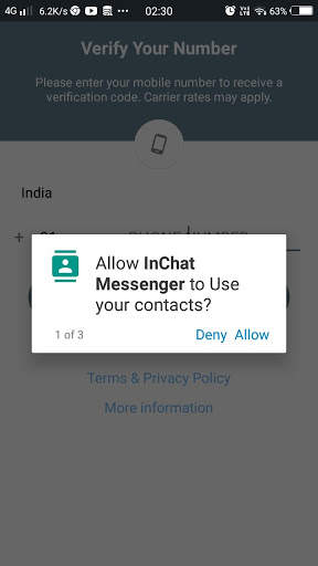 InChat Messenger screenshot 4