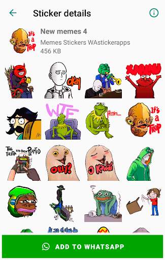 WAStickerApps Memes Stickers 😂😆😜 screenshot 3